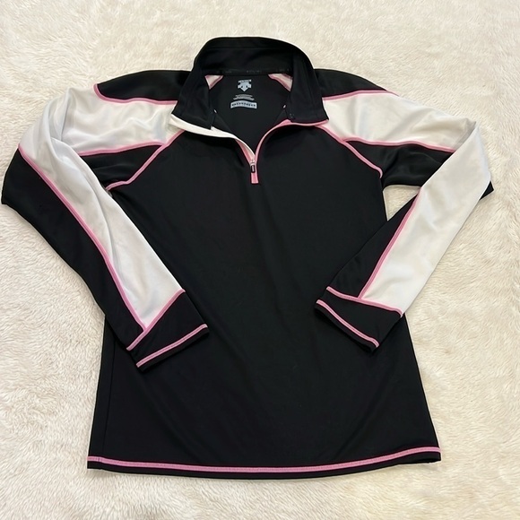 Descente Base Layer Quarter Zip Pullover Jordyn size 16 Junior - Picture 1 of 12